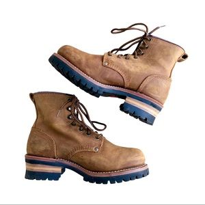 Skechers Brown Cascades Logger Boot W 